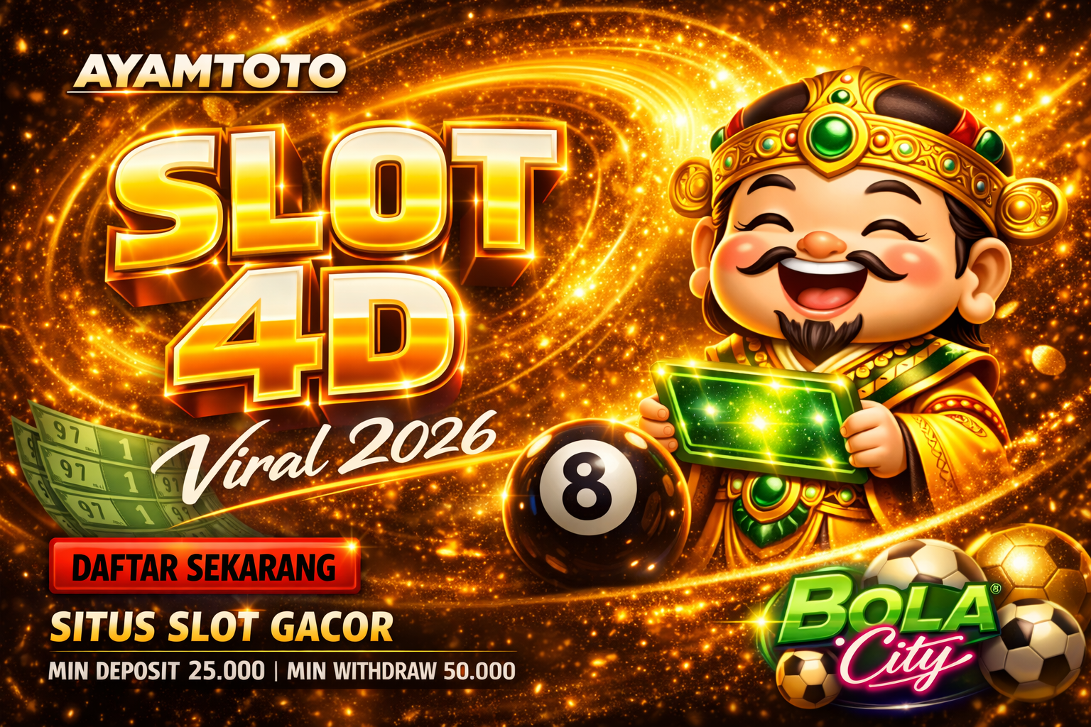 Galeri foto AYAMTOTO : Daftar Situs Slot Online Terpercaya & Game 4D Yang Akurat Dengan Hadiah Tertinggi di Bali