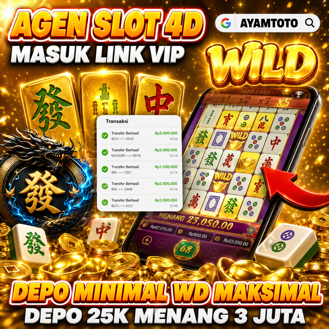 AYAMTOTO | Platform Penyedia Fasilitas Permainan Slot 4D By Nexus Engine Mudah Freespin
